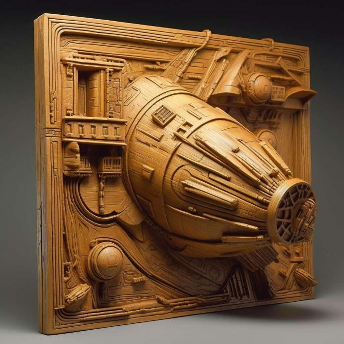 نموذج ثلاثي الأبعاد لآلة CNC 3D Art 